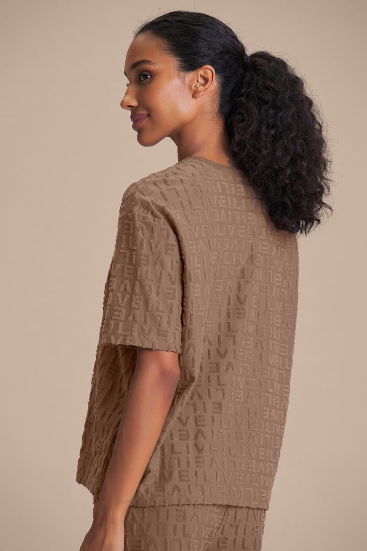 Camiseta LIVE! Signature Jacquard
