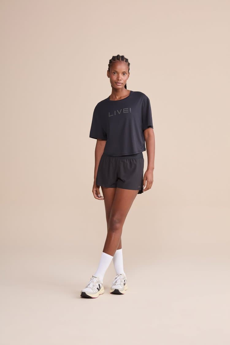 Camiseta Cropped LIVE! Comfort