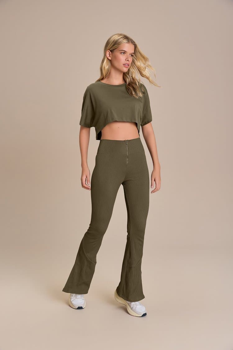 Camiseta Cropped Pima