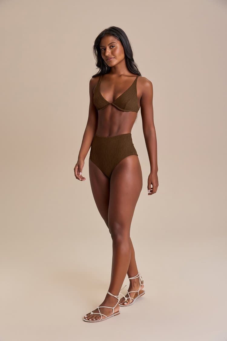Tanga Hot Pant Jacquard Curl