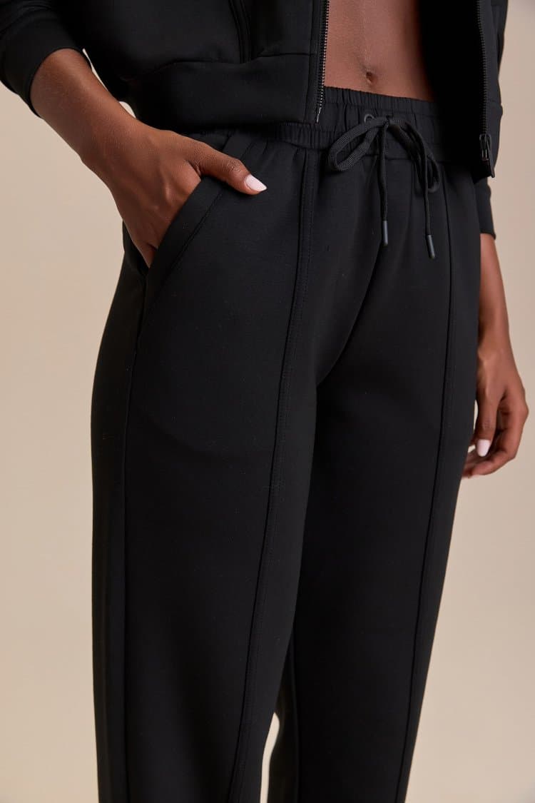 Calça Tiras Moletom Modal