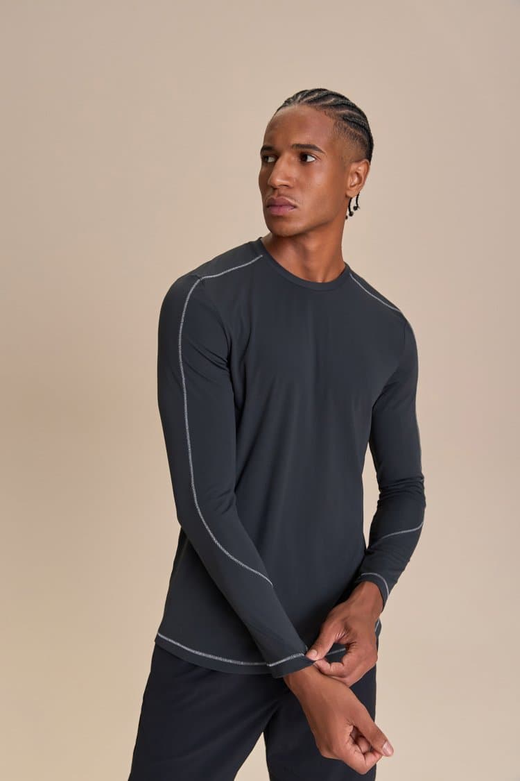 Camiseta Fit ML Stretch Men