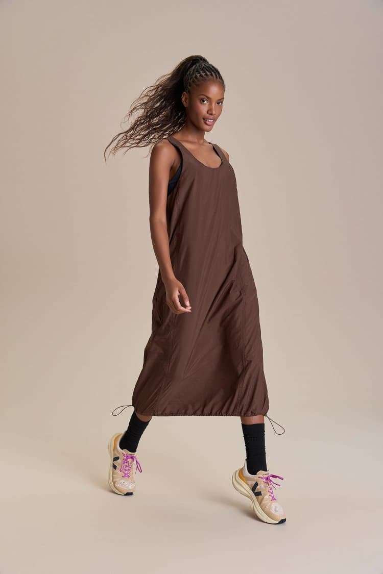 Vestido Longo Nylon Net