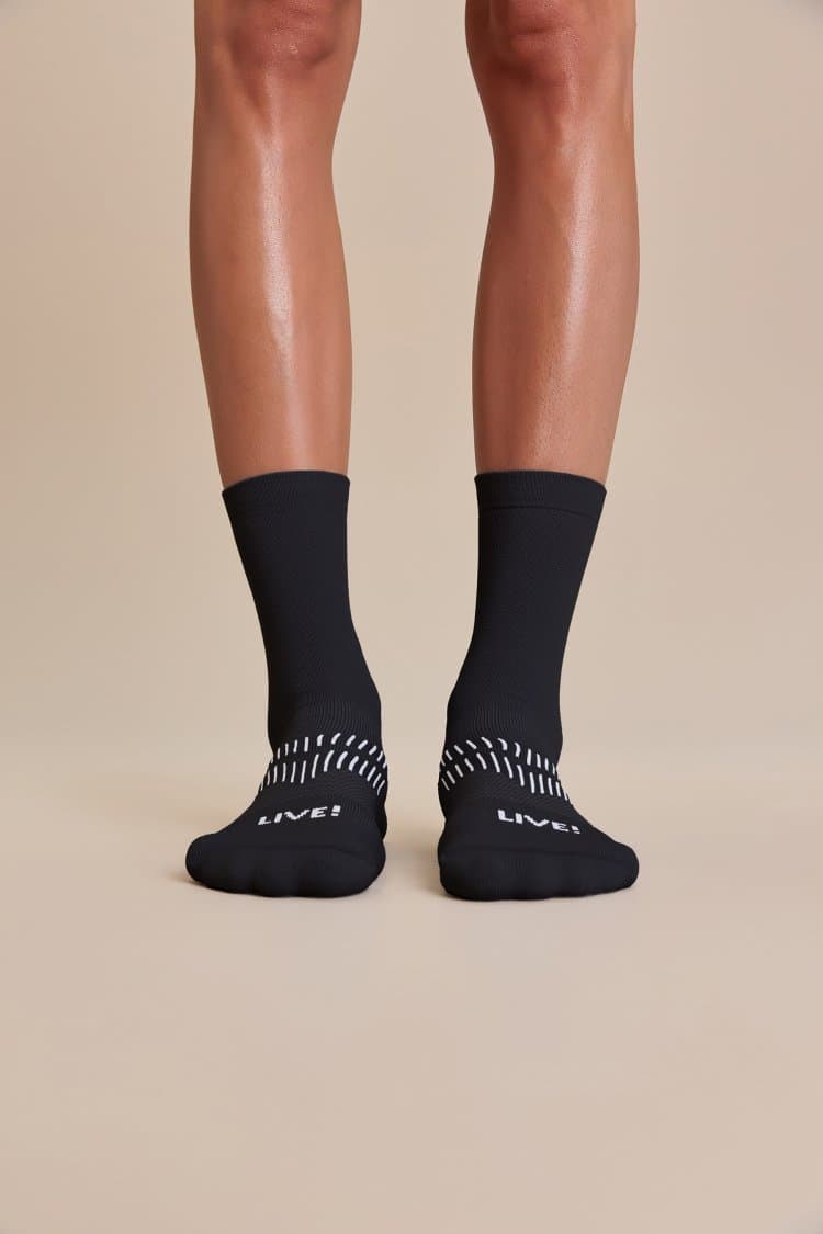 Meia Reflex Run Long Unissex