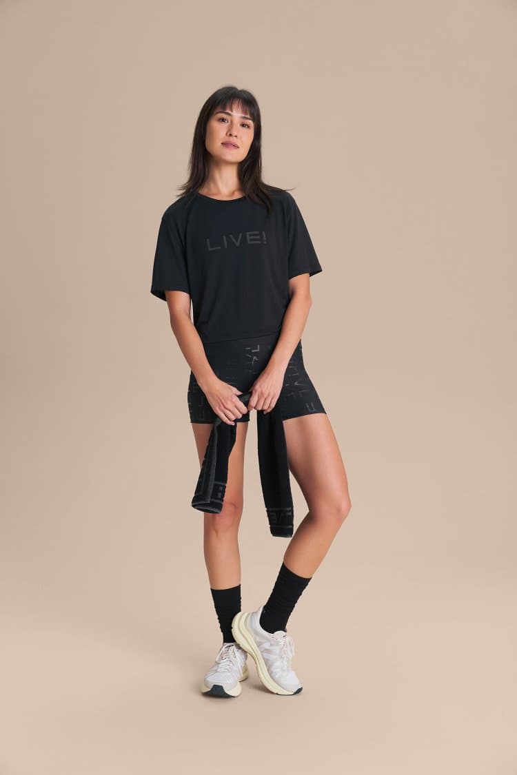 Camiseta Cropped LIVE! Comfort