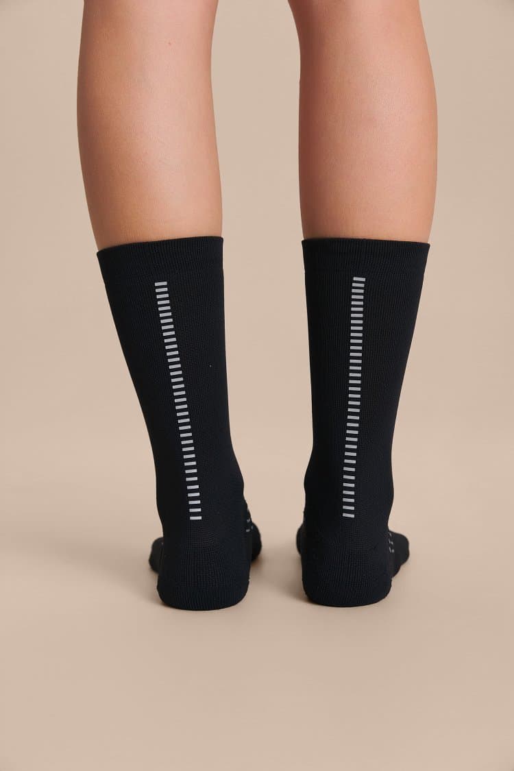Meia Reflex Super Long Unissex
