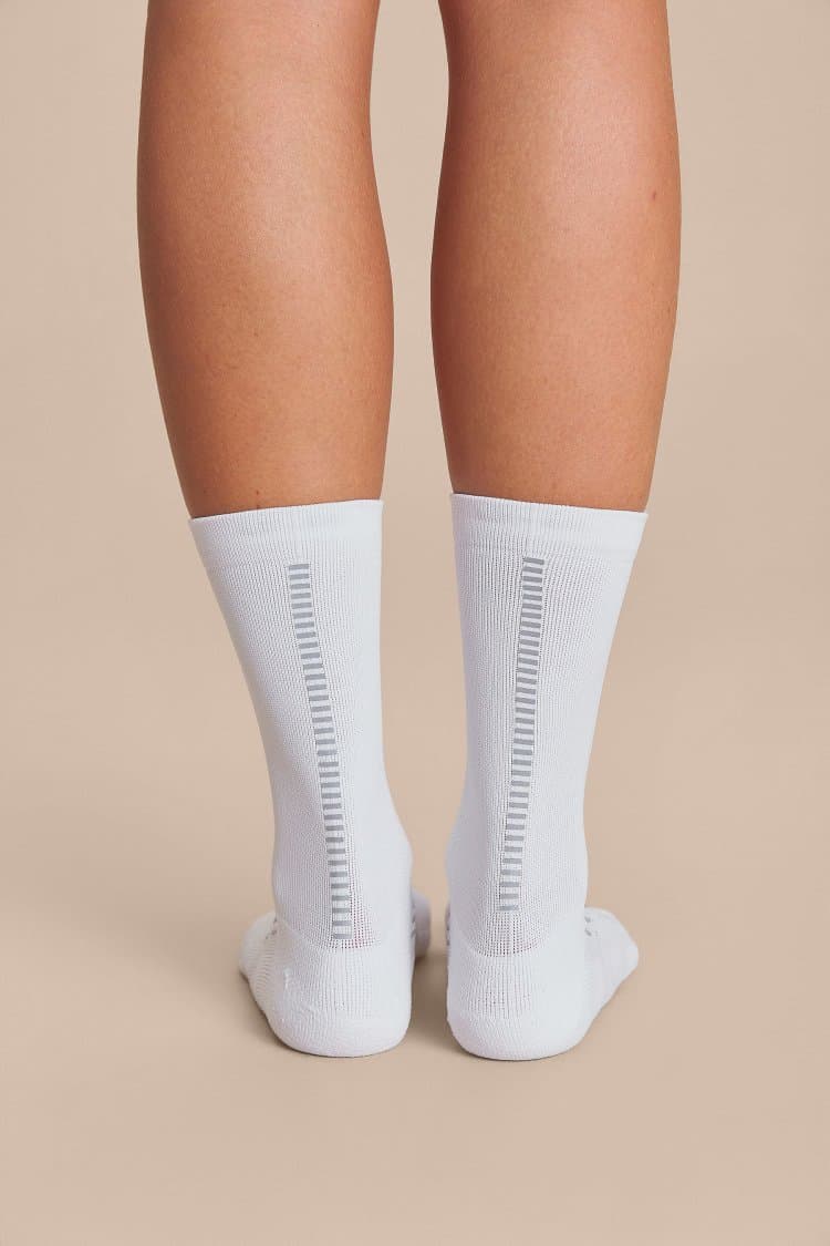 Meia Reflex Super Long Unissex