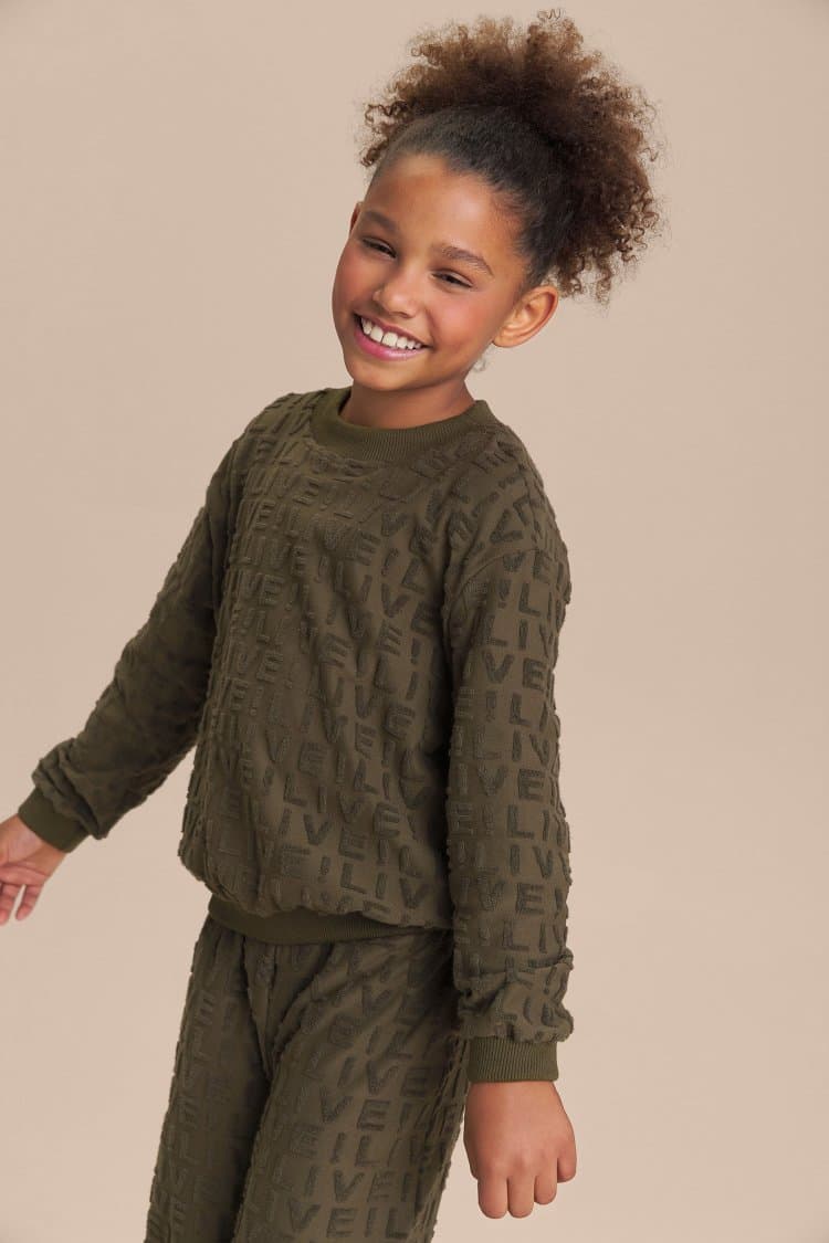 Blusão LIVE! Signature Jacquard Kids