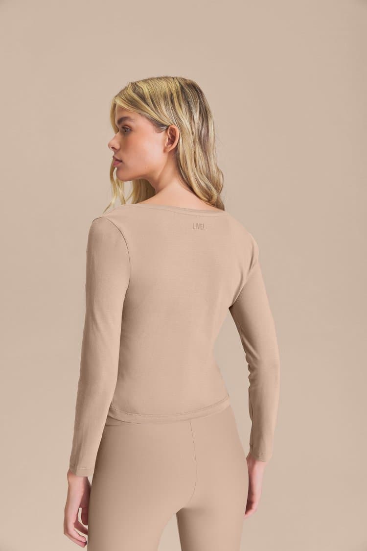 Camiseta ML Pima Slim