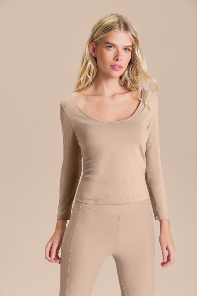 Camiseta ML Pima Slim