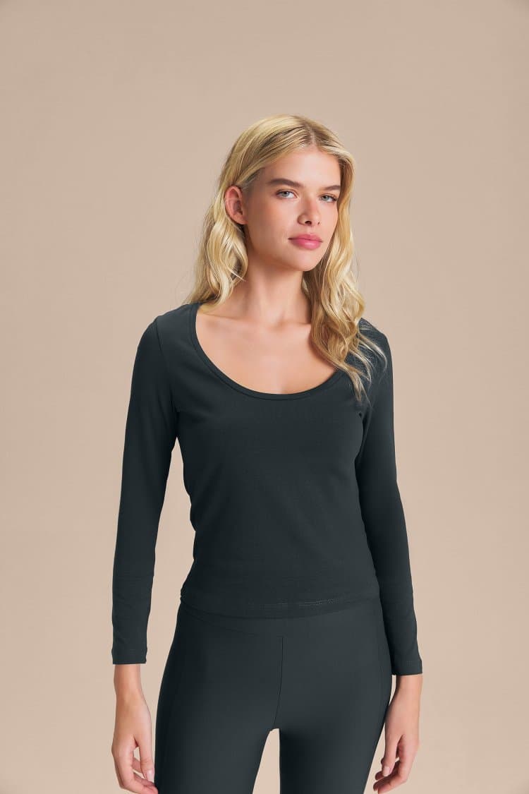 Camiseta ML Pima Slim