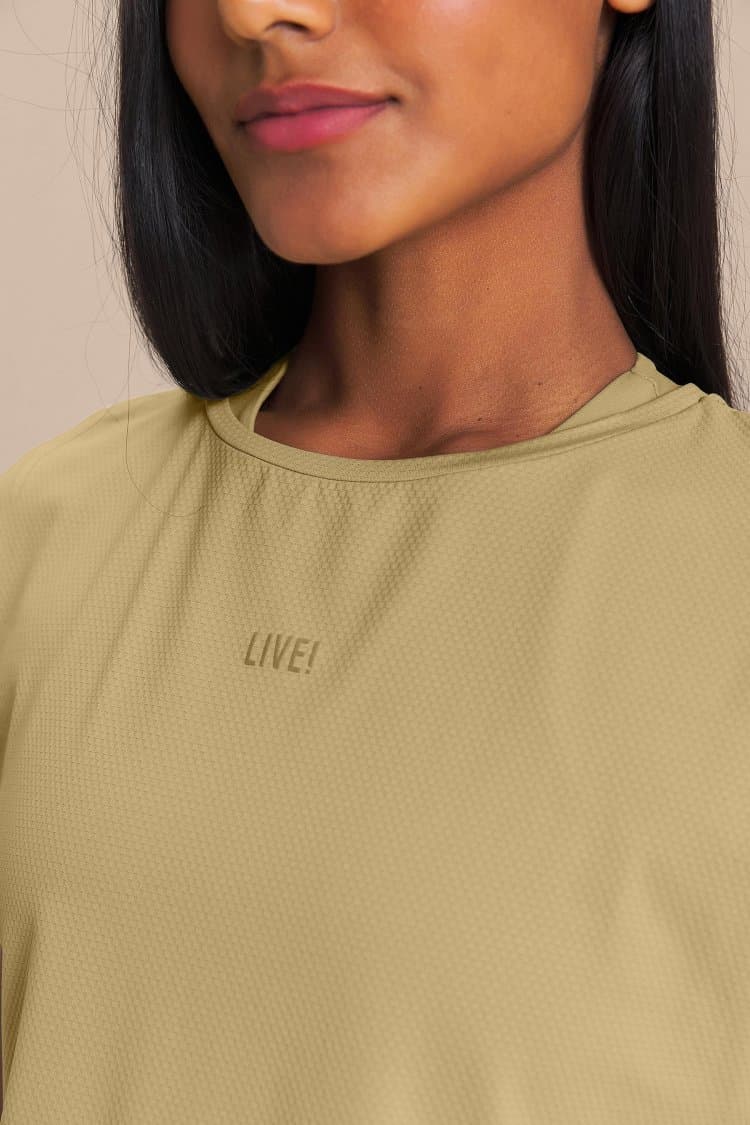 Camiseta Cropped Softgreen