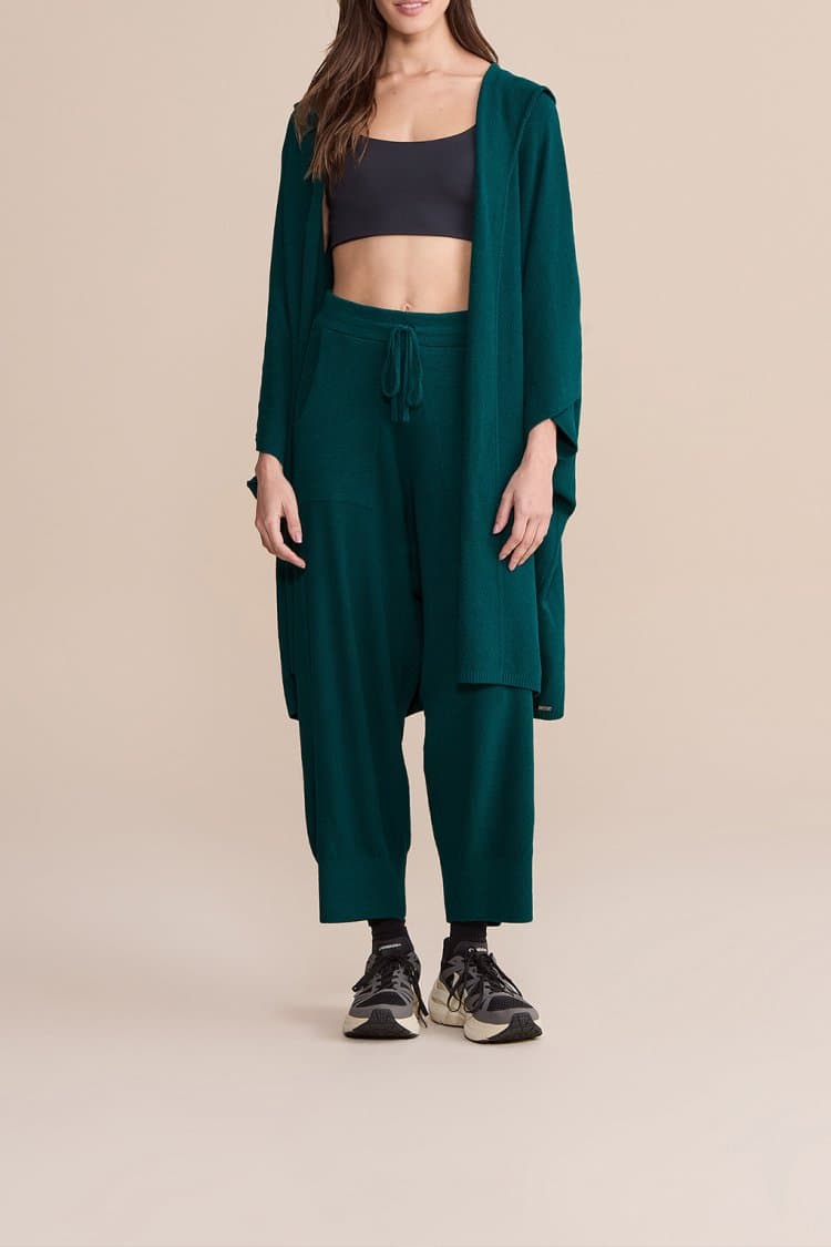 Cardigan Tricô Ponto Malha