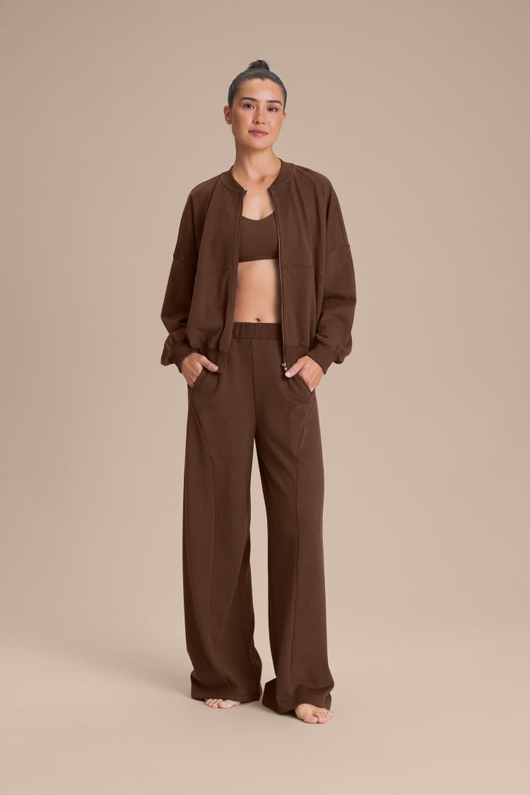 Calça Wide Malhao Rino