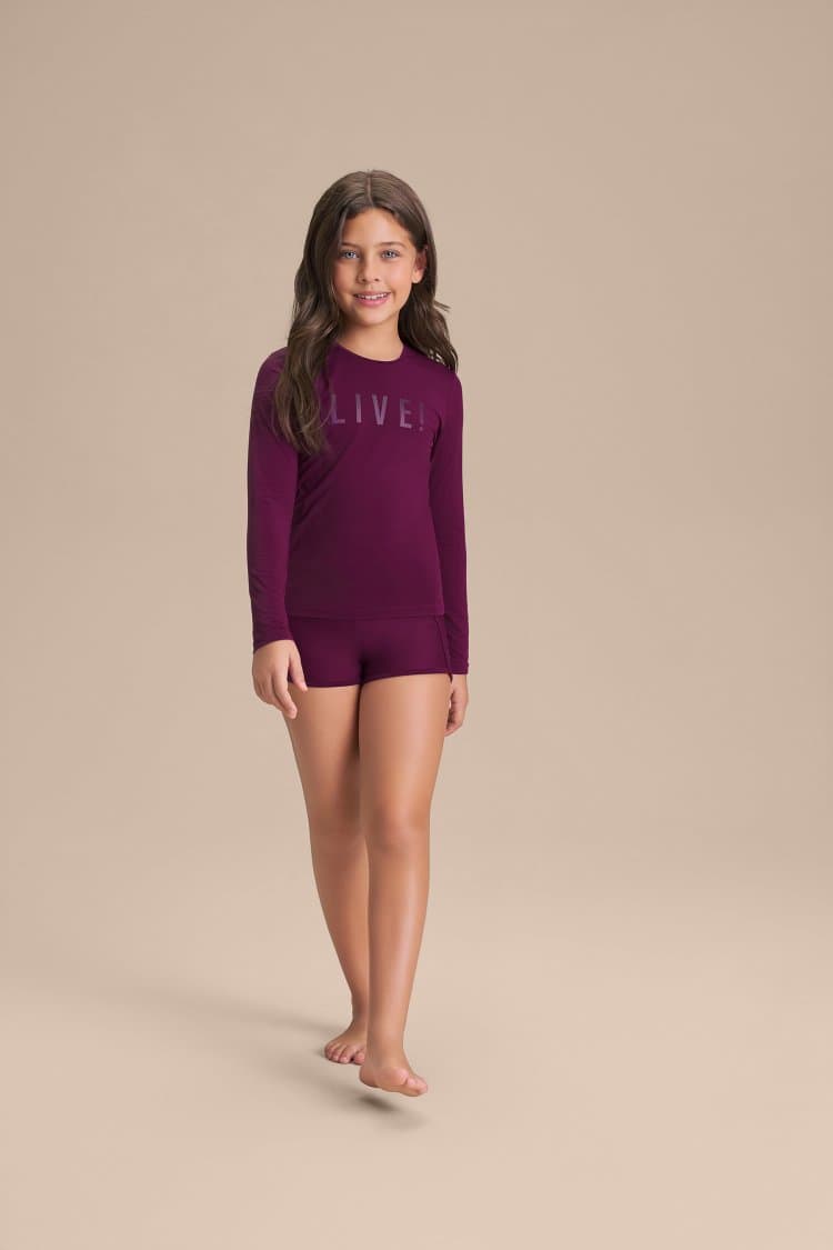 Camiseta ML Wide Unissex Kids