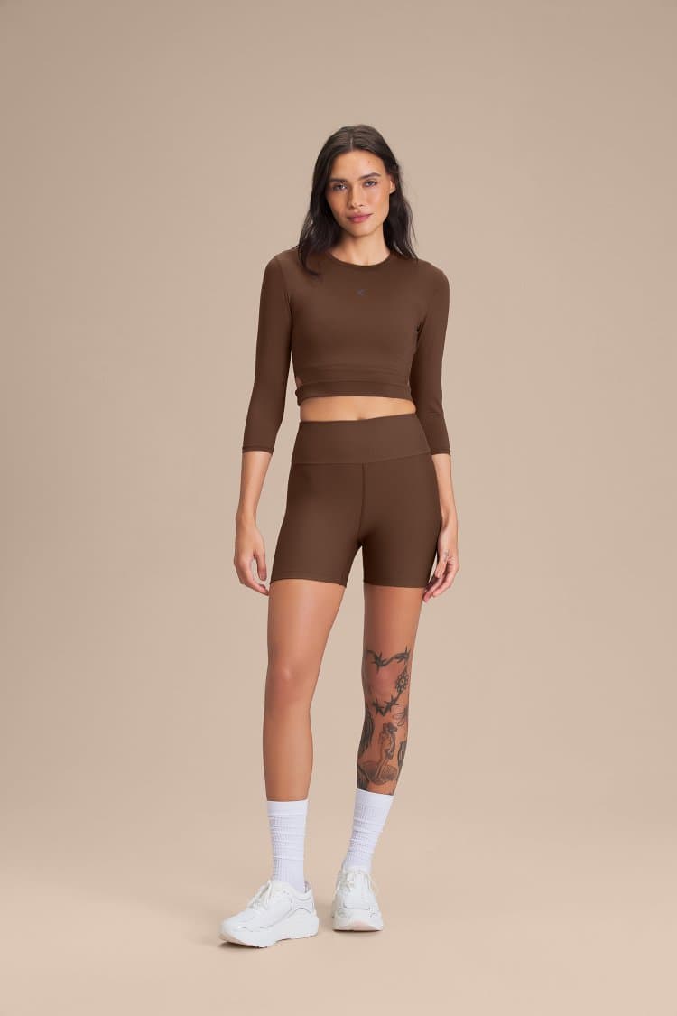 Blusa Cropped Arc Action Skin