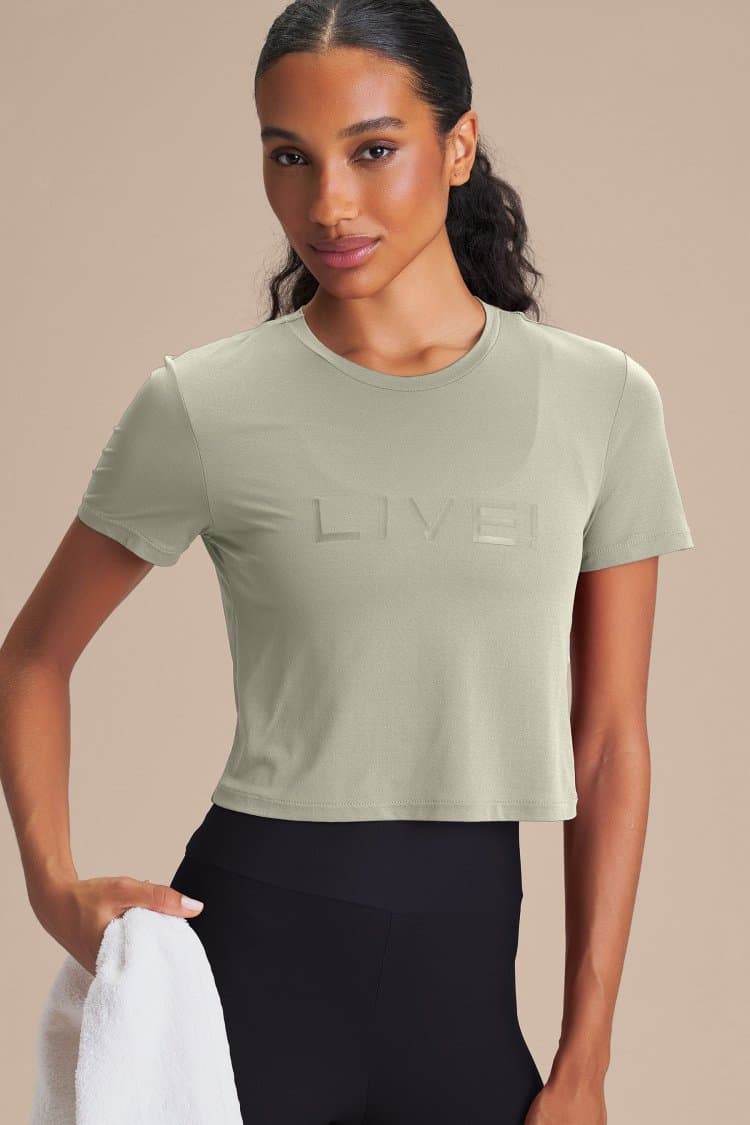 Camiseta Cropped LIVE! Comfort