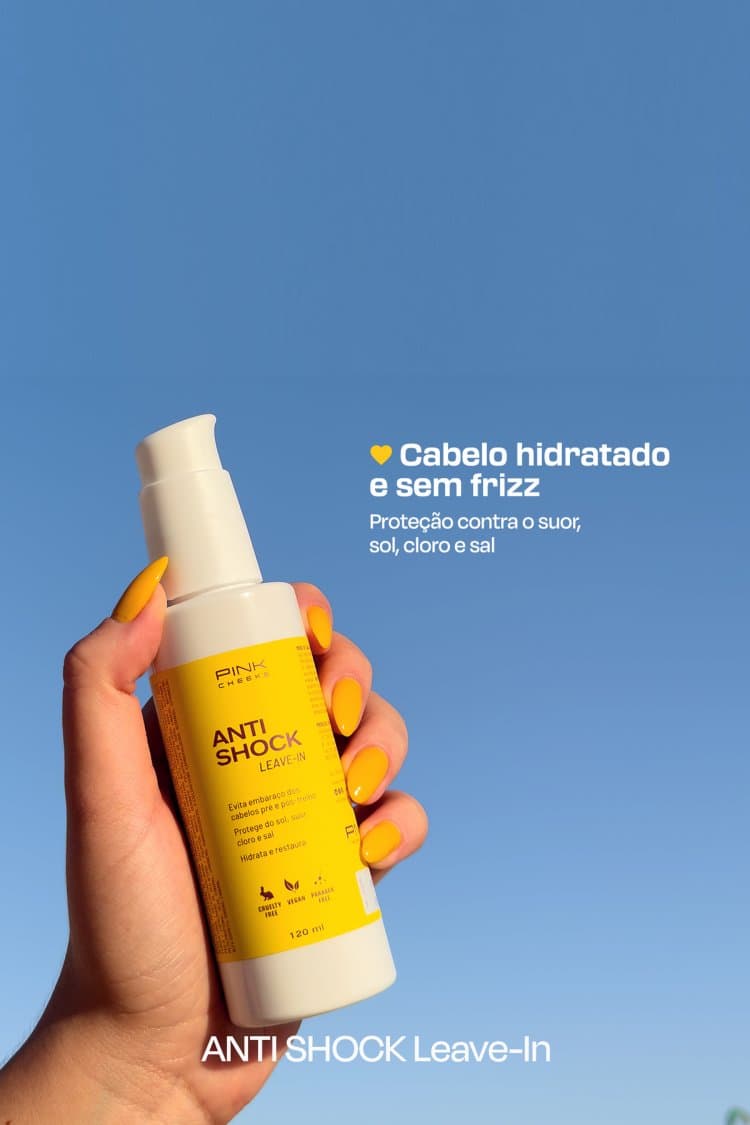 Leave-in Anti Shock Pré-Treino 120ml