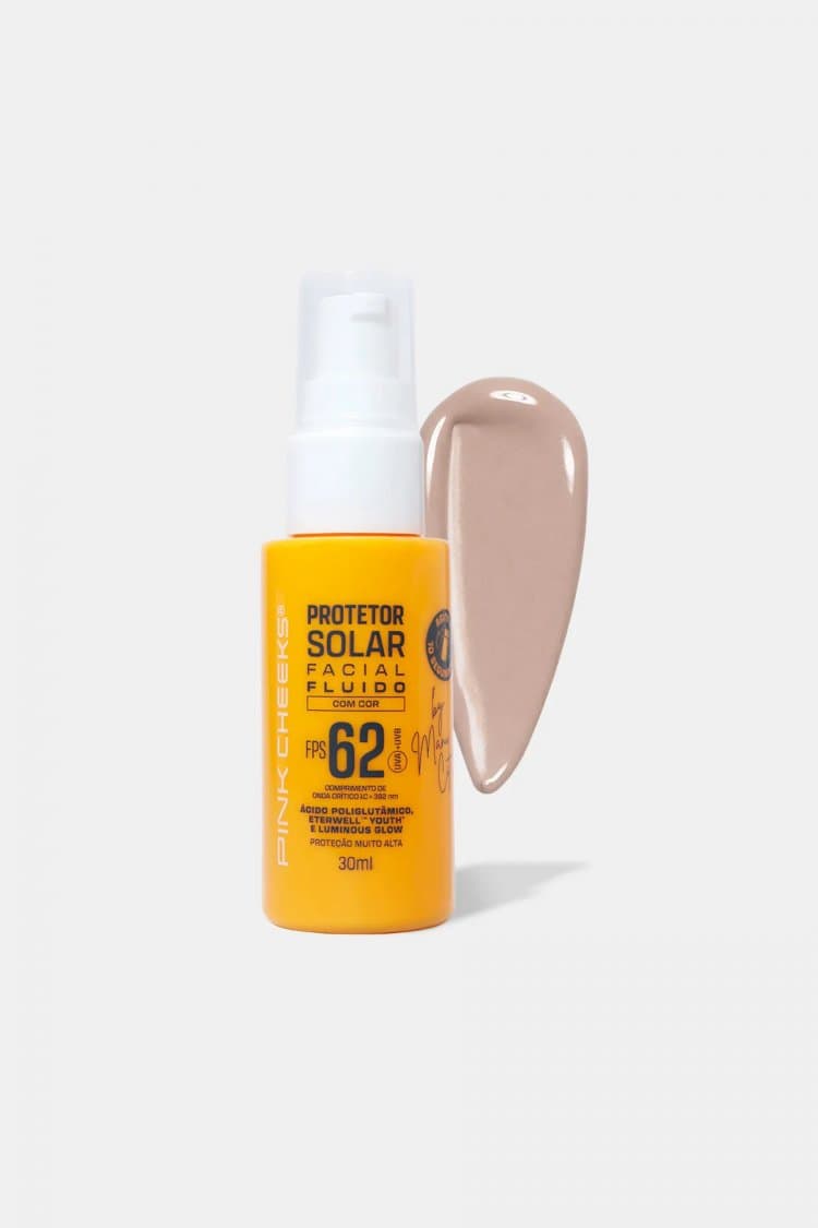 Protetor Solar Facial Fluido FPS 62 FPUVA36 30ml by Manu Cit