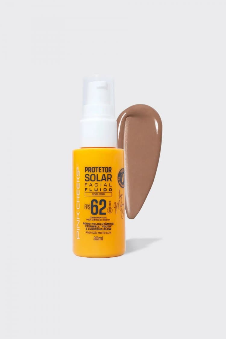 Protetor Solar Facial Fluido FPS 62 FPUVA36 30ml by Manu Cit