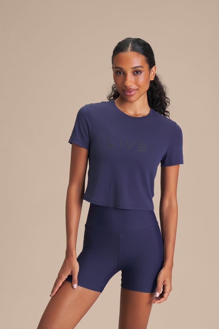 Camiseta Cropped LIVE! Comfort