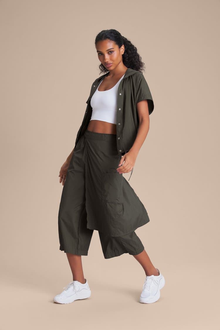 Calça Pantacourt Multi Nylon Net
