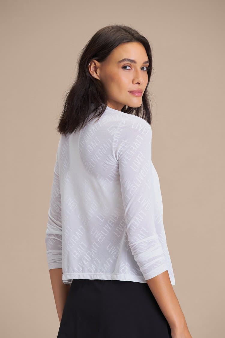 Jaqueta Jacquard LIVE!