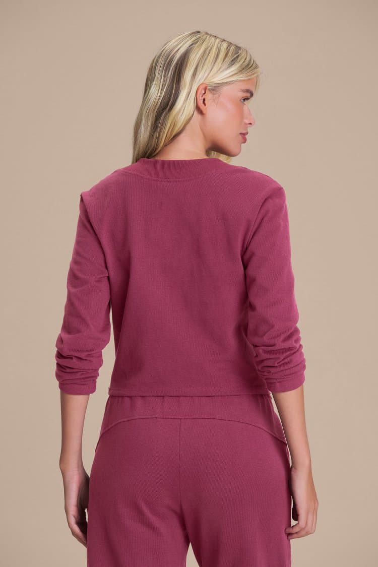 Blusão Cropped Malhão Rino Stone