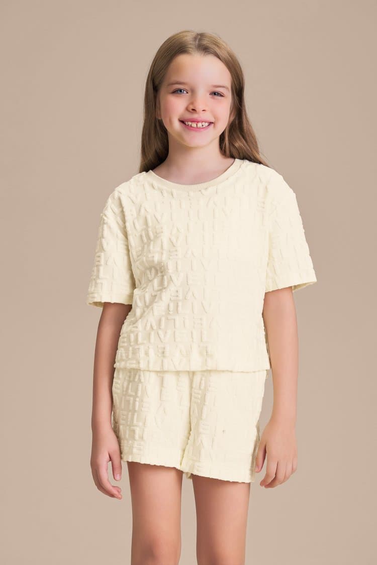 Camiseta LIVE Signature Jacquard Kids