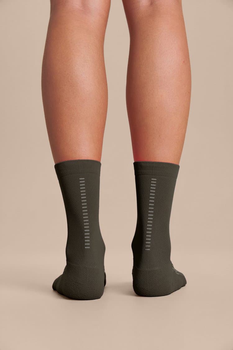 Meia Reflex Run Long Unissex