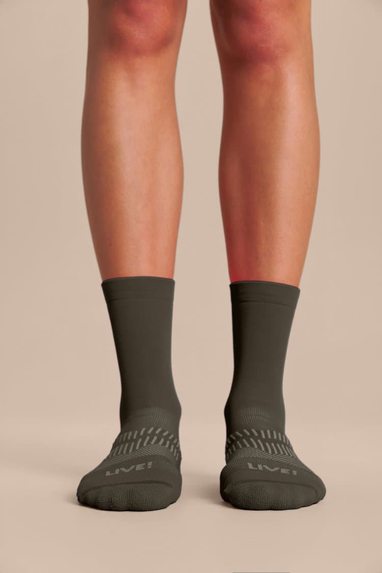 Meia Reflex Run Long Unissex