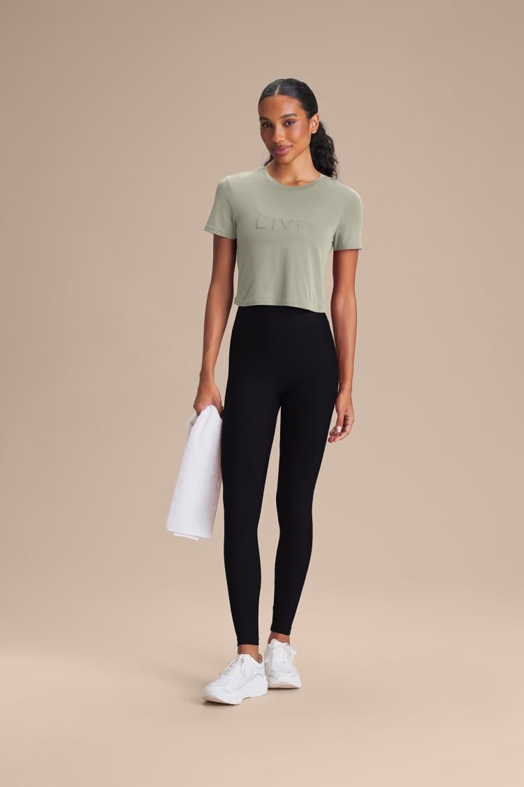 Camiseta Cropped LIVE! Comfort