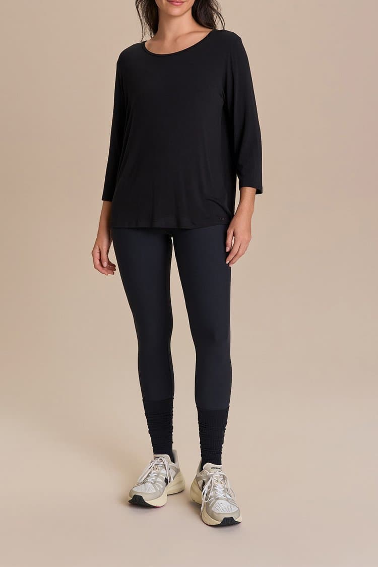 Camiseta ML Cross Back Visco