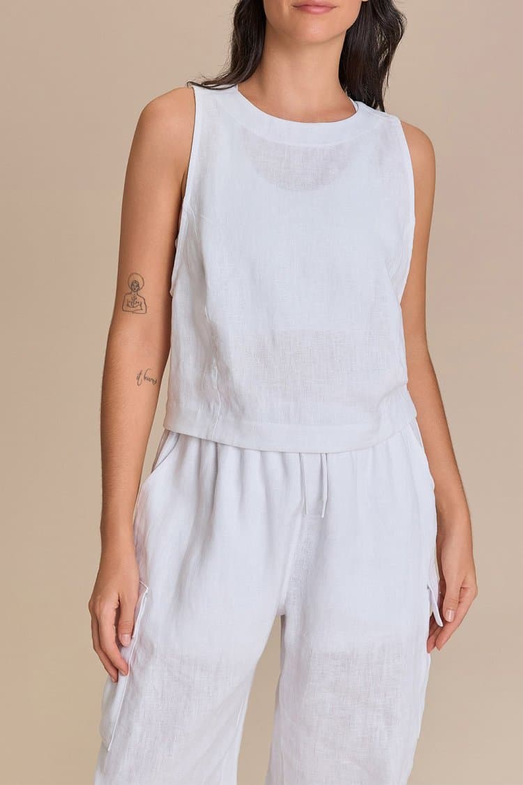 Regata Pure Linen White