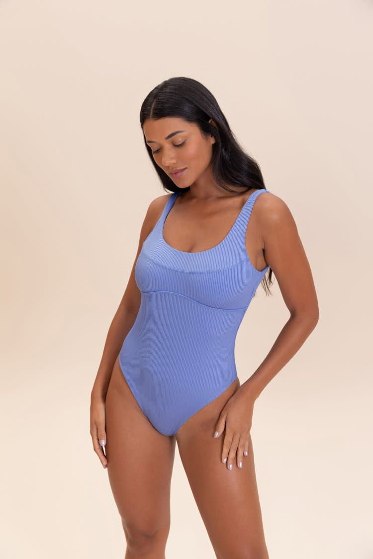 Maiô Faixa Rib Gloss