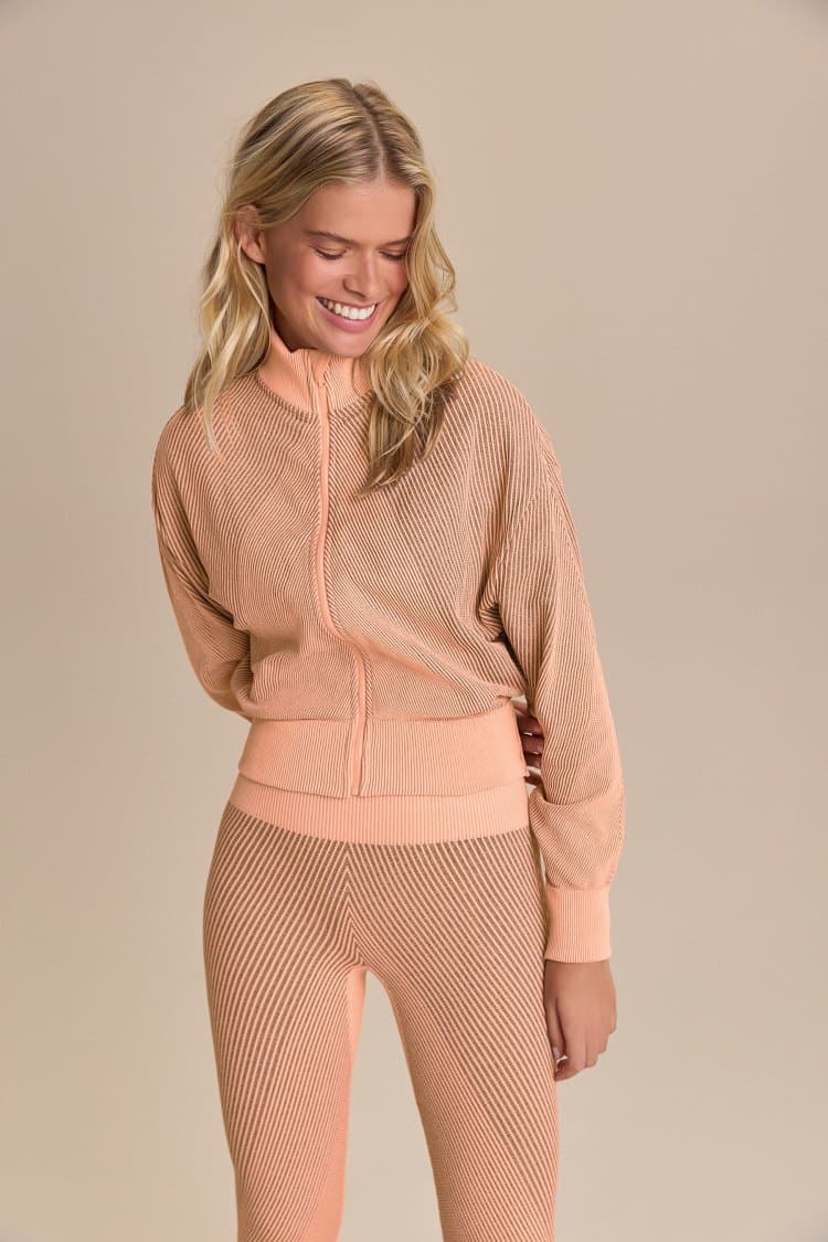 Jaqueta Seamless Diagonal