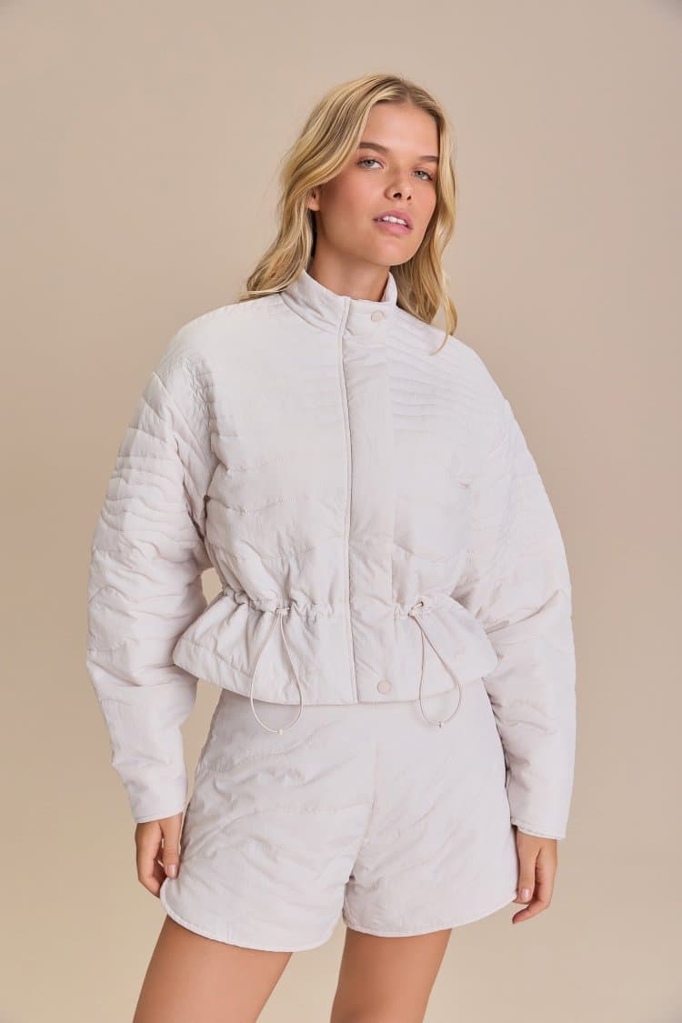Jaqueta Matelassê Nylon Breezy