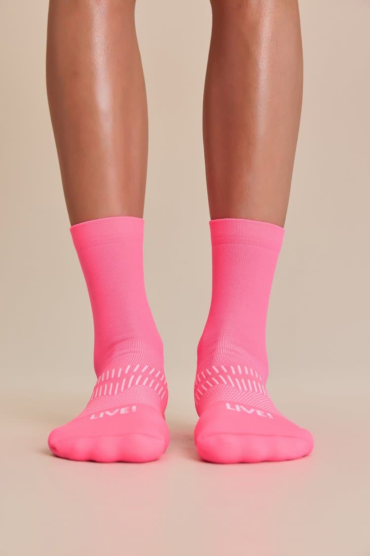 Meia Reflex Run Long Unissex