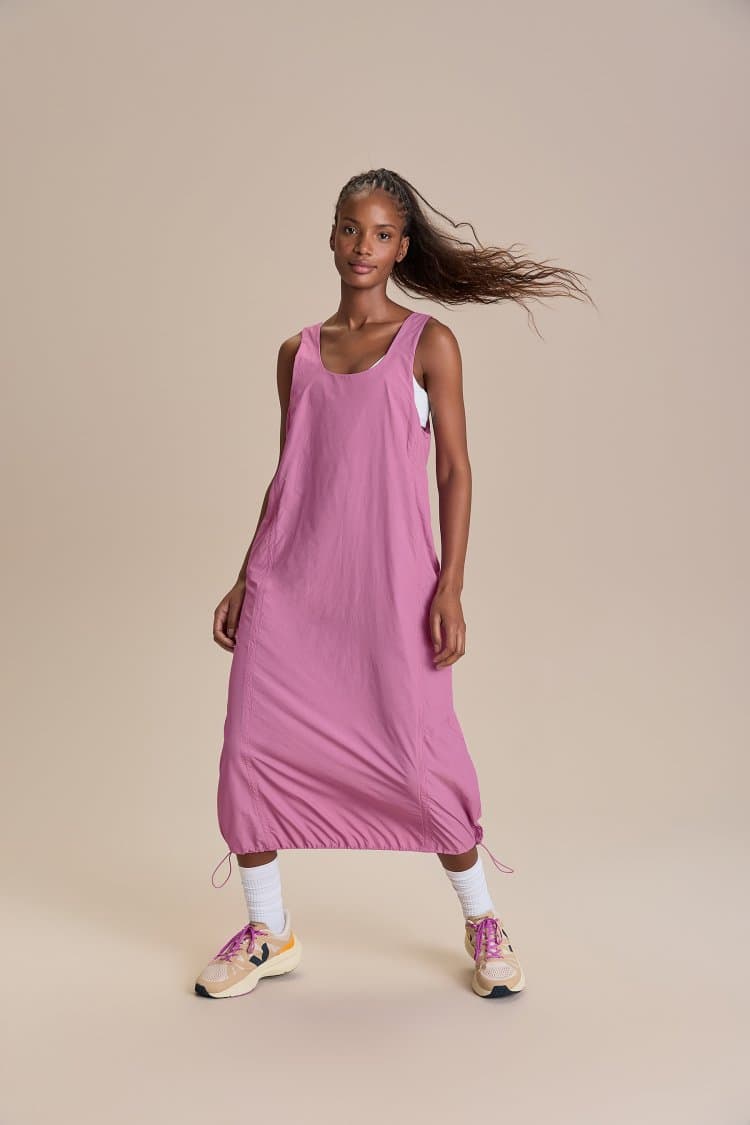 Vestido Longo Nylon Net
