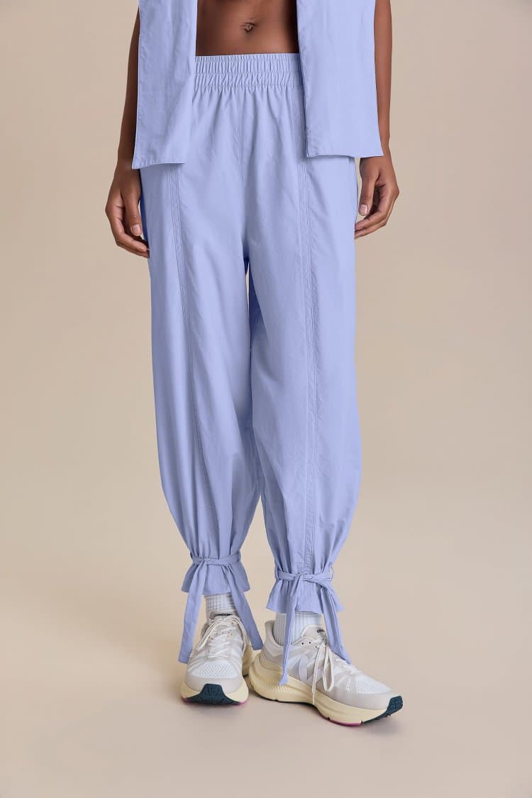 Calça Crop Nylon Net