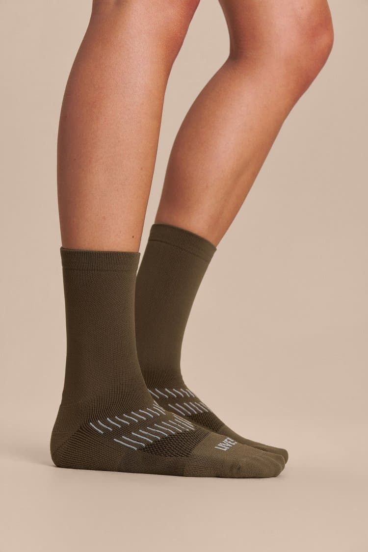 Meia Reflex Super Long Unissex