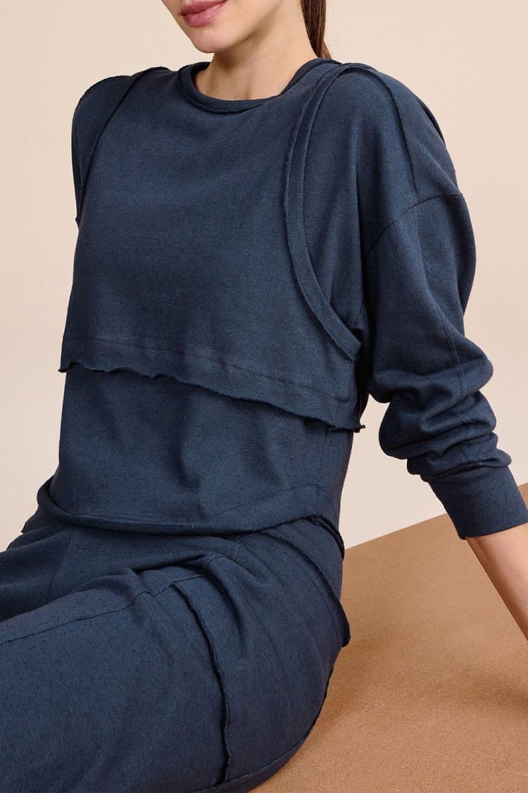 Conjunto Blusão e Regata Slow