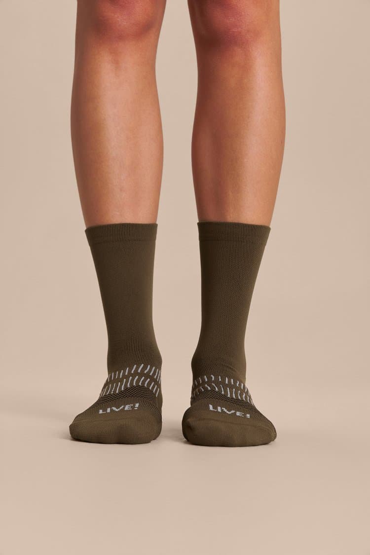 Meia Reflex Super Long Unissex