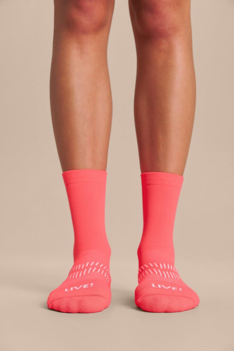 Meia Reflex Run Long Unissex