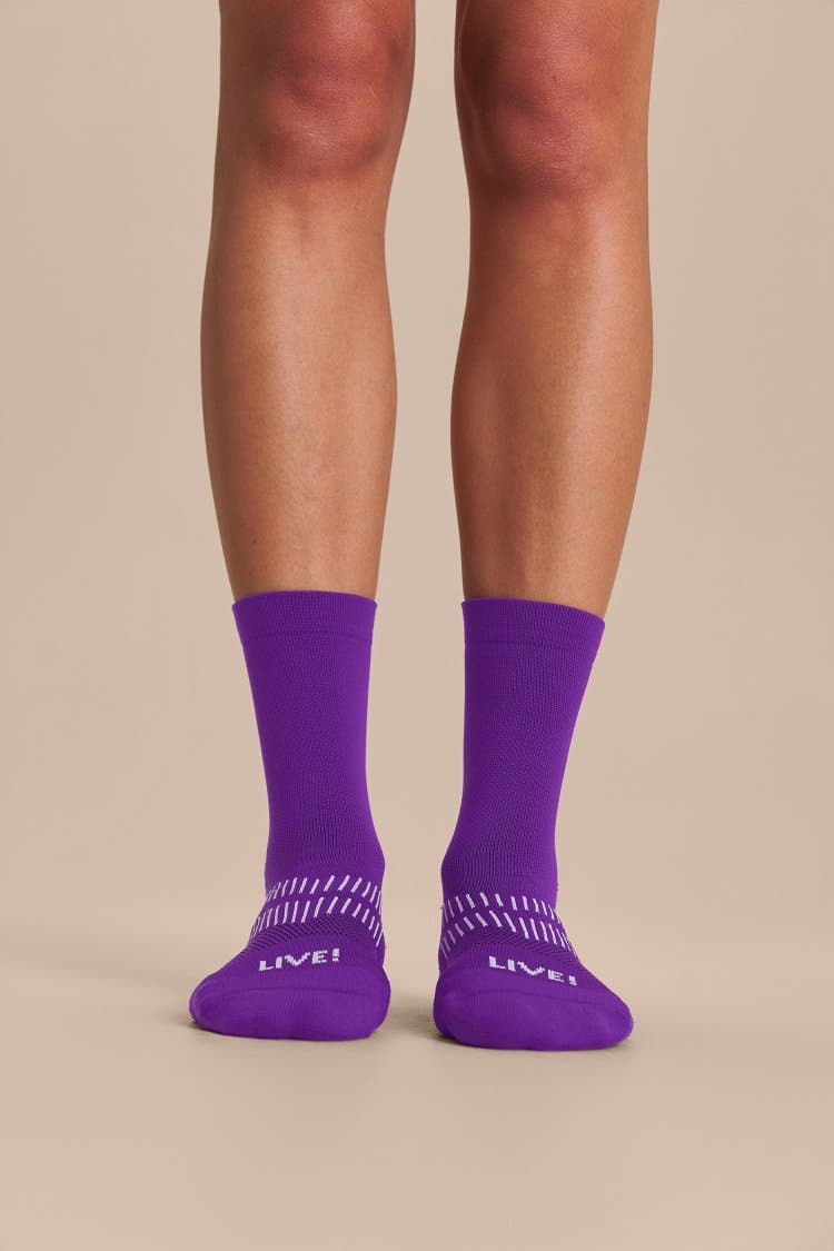 Meia Reflex Run Long Unissex
