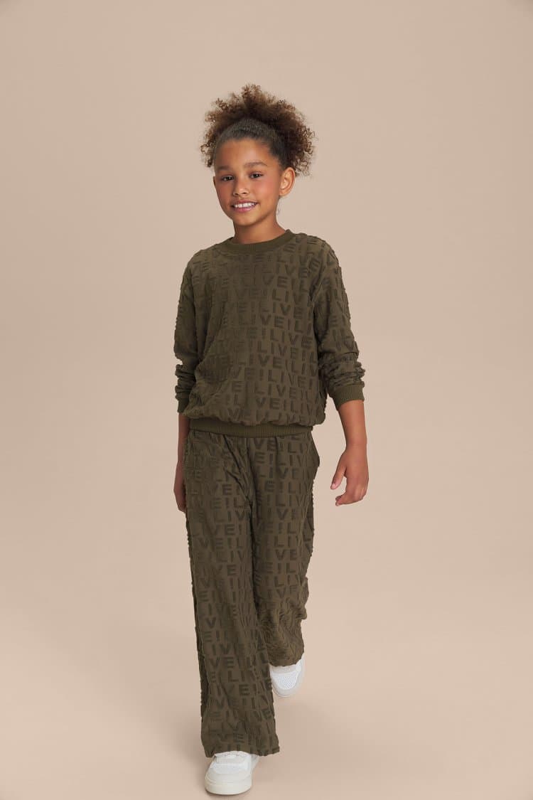 Calça LIVE! Signature Jacquard Kids
