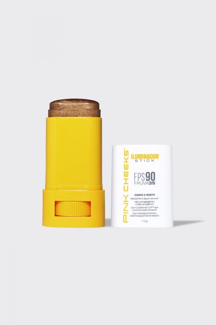 Protetor Solar Iluminador Stick FPS 90 FPUVA 35 17,5g