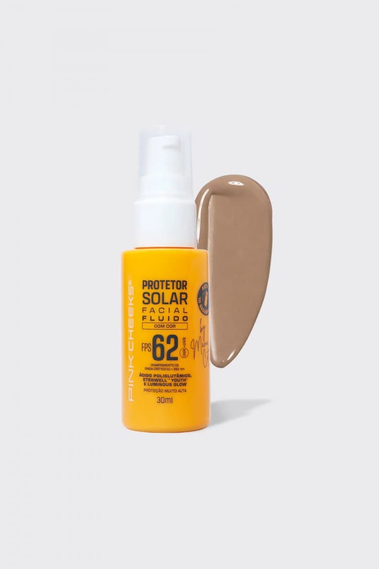 Protetor Solar Facial Fluido FPS 62 FPUVA36 30ml by Manu Cit