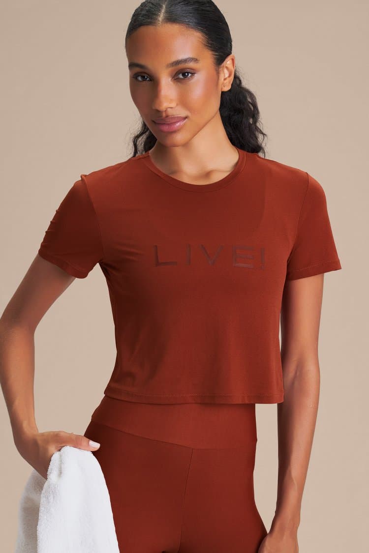 Camiseta Cropped LIVE! Comfort