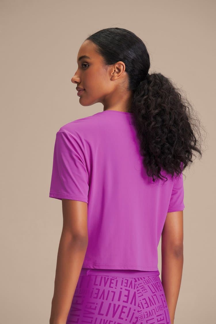 Camiseta Cropped Bio Stretch